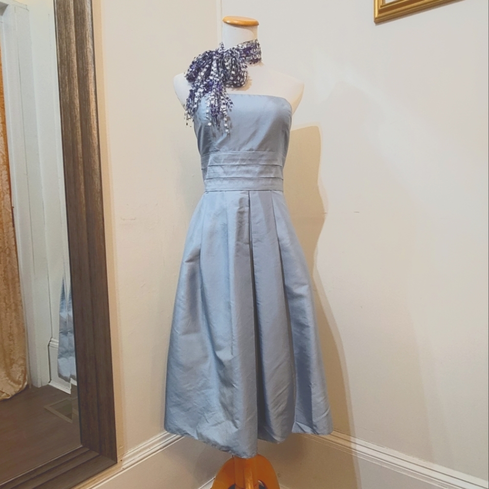 100% silk cocktail dress